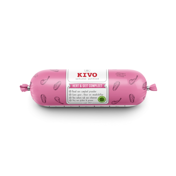 Kivo hert/geit 20 x 500 gr