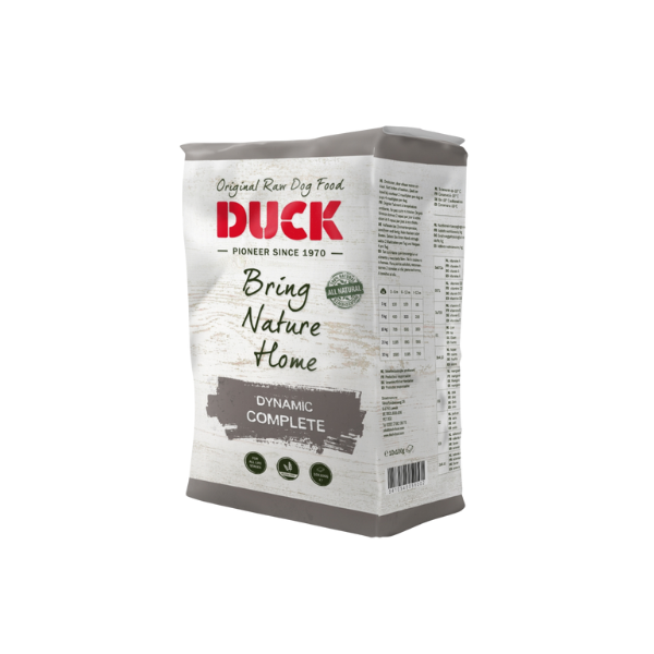 Duck compleet dynamiek glutenvrij 8 x 1 kg