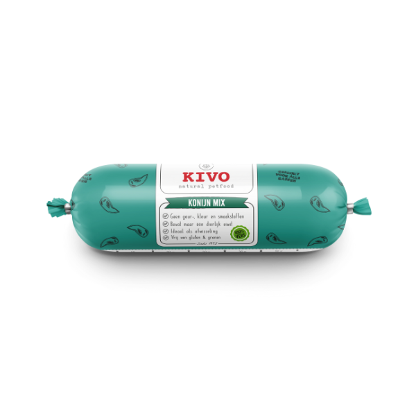 Kivo konijn mix 20 x 500 gr