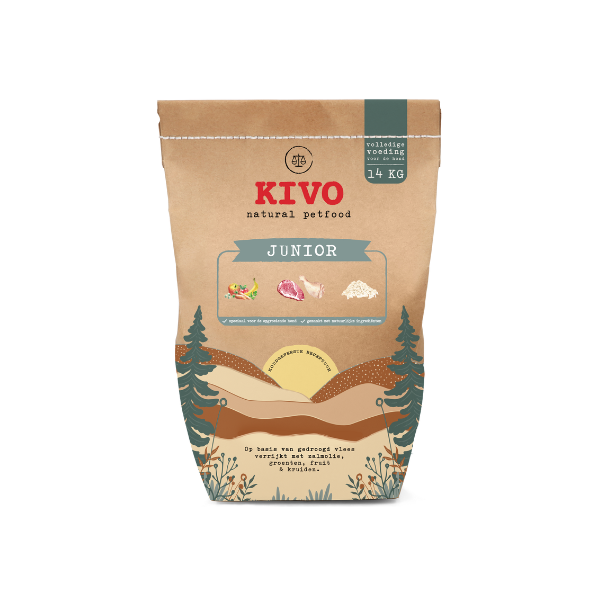 Kivo koud geperst junior 14 kg