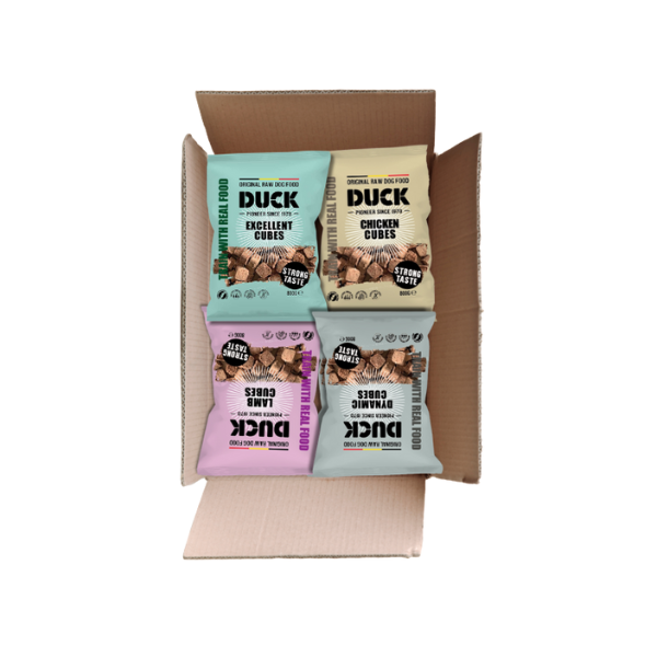 Duck cubes mixdoos 12 x 800 gr